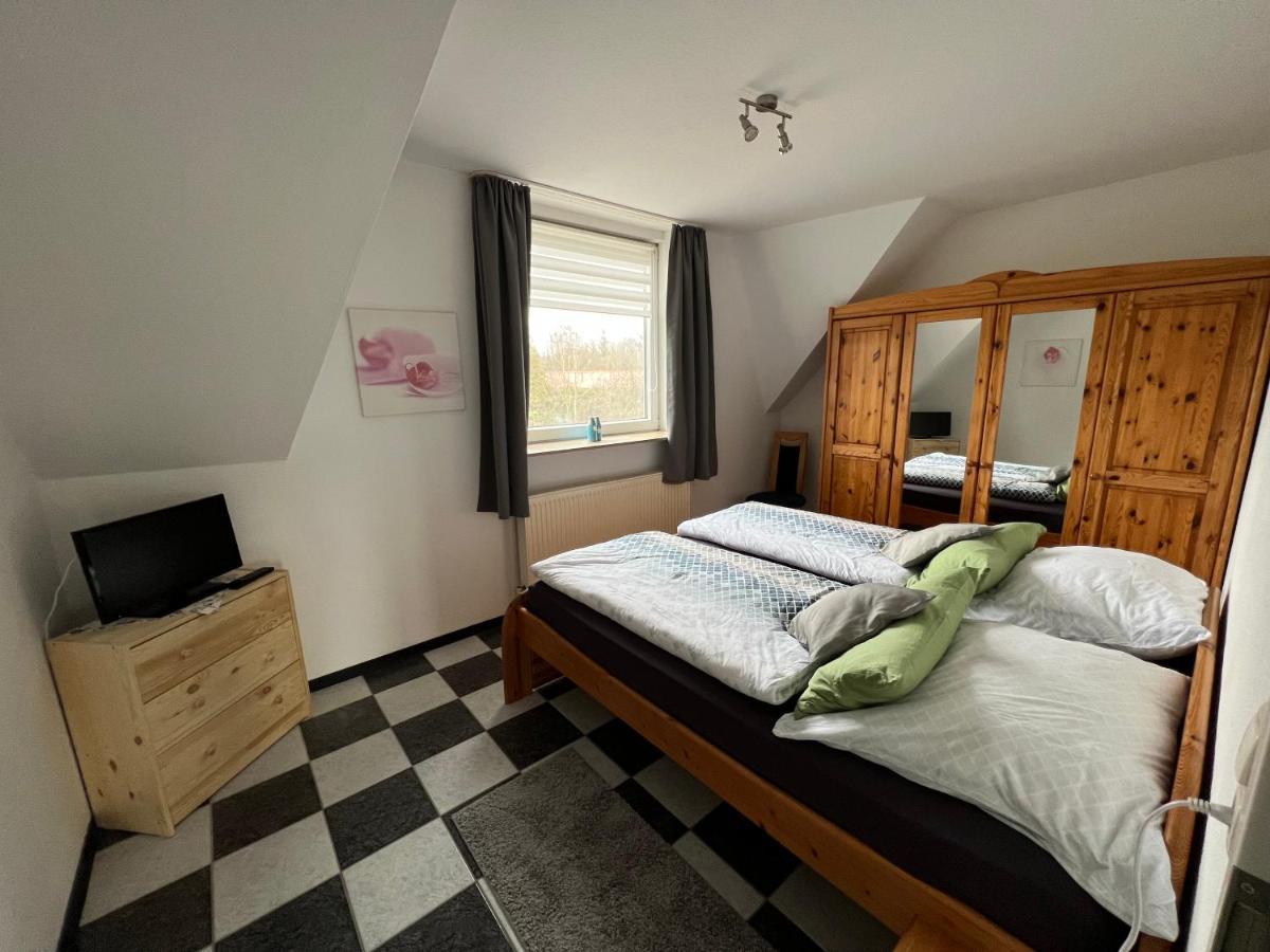 Ferienwohnung Im Heidedorf Haus to Baben Cuxhaven Exterior foto
